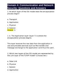 OSI Model and IP Addressing: Frequently Asked Questions