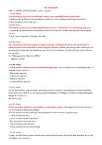 ôn tập hrm, ôn tập hrm, ôn tập hrm,