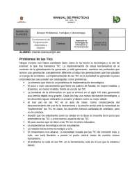 Ensayo: TIC en Educación - Problemas, Ventajas y Desventajas (90 characters)