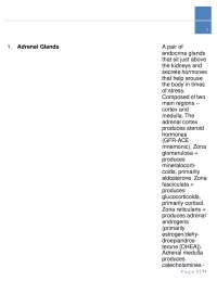 Adrenal Glands & Endocrine Disorders: Functions, Presentations & Treatments