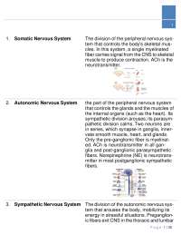 Neurotransmitters and Receptors in the Autonomic Nervous System