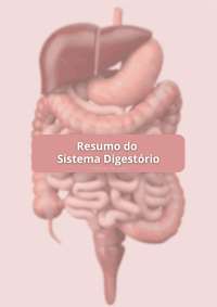 Anatomia - Resumo do sistema digestório