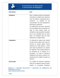 Cambios y paradigmas en la gestión educativa y ambientes de aprendizaje en México. - Prof.