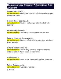 Business Law Chapter 7 Questions And Answers