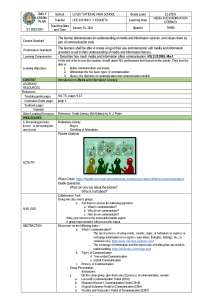 Media and Information Liter