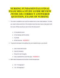 Nursing Care Practices and Procedures