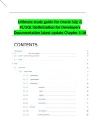 Oracle SQL and PL/SQL Optimization for Developers: Best Practices and Techniques