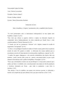 Fichamento do texto escolhido