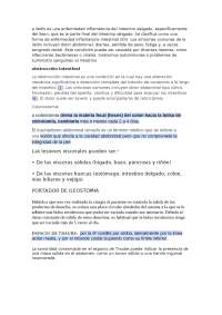 Enfermedades y Condiciones Intestinales: Ileitis, Obstrucción Intestinal y Colostomía