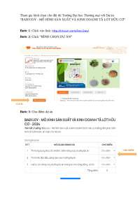 tài liệu hướng dẫn cho