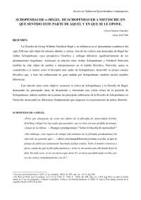 Trabajo Historia de la Estetica II Josep Casals. Hegel,  Schopenhauer, Nietzsche