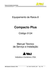MANUAL TECNICO RAIOX PHILLIPS COMPACT PLUS