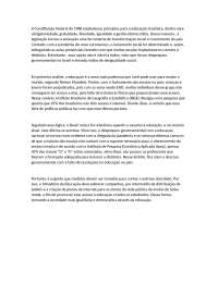 A Constituição Federal de 1988 estabeleceu princípios para a educação brasileira.docx