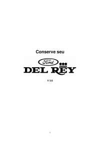 Manual de manutenção do Ford Del Rey