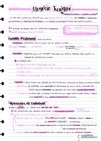 Negócio jurídico e vícios