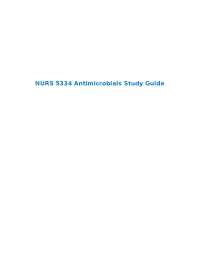 Antimicrobial Agents Study Guide: Spectrum, Classifications, and Uses