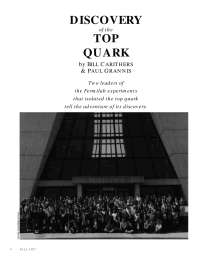 Discovery of the Top Quark