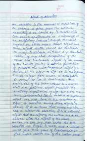 Right of abortion in Indian context.