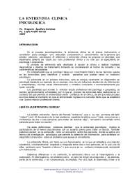 Entrevista Clínica apuntes