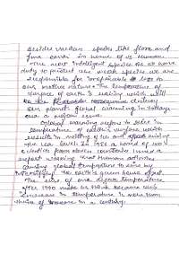 Essay on global warming in Indian context.