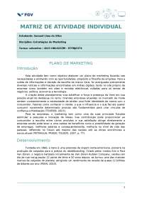 Atividade Individual _ Estratégias de Marketing