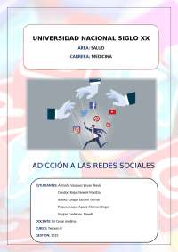 Adicción a las redes sociales en adolescentes y jóvenes