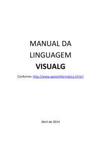 Manual do VisualG