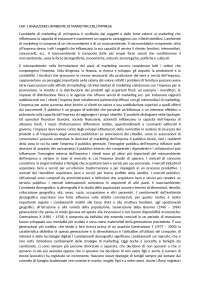 CAP. 3 ANALIZZARE L’AMBIENTE