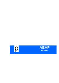 Acesso a dados em SAP R/3