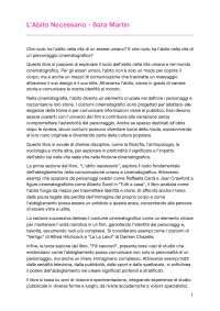 L'Abito Necessario - Sara Martin