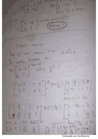 Matriz inversa por gauss