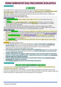 Cenni Normativi sull'Inclusione Scolastica: Dalle Origini alla Legge 107/2015