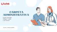 Carpeta Administrativa en Enfermería