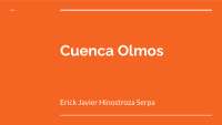 Mapa de la cuenca olmos