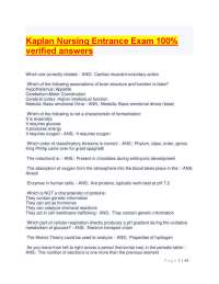 Anatomy and Physiology Study Notes: Organs, Nervous System, Muscles, and Reproduction