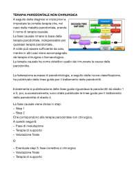 Terapia Parodontale Non Chirurgica: Fasi, Controllo Biofilm e Fattori di Rischio - Prof. L