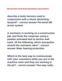 Safety Measures and Precautions in Elevator Maintenance