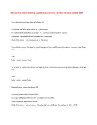 School Bus Driver Handbook: Safety Guidelines and Procedures