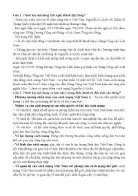 lịch sử đảng Hồ Chí Minh