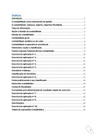 Contabilidade: Exercícios de Aplicação para Compreensão de Conceitos Fundamentais