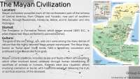 Mayan Civilization: Architectural, Technological, and Cultural Achievements
