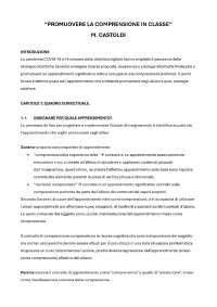 Promuovere la comprensione in classe