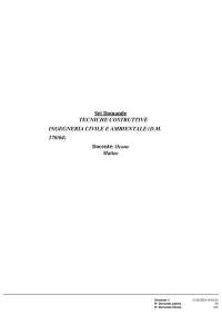 Paniere 2024 TECNICHE COSTRUTTIVE prof. Ocone Matteo