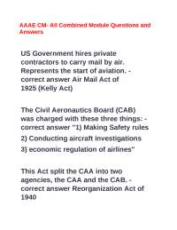 Airport Classification and Regulation Guidelines