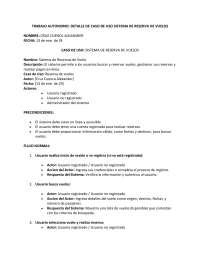 Caso de uso vuelos/boletos