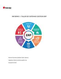Taller de Sistemas de Gestión ERP: Informe 1