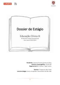 Dossier de Estágio 2024