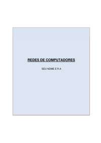 Portfolio de Redes de Computadores