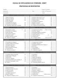 Escala de Inteligencia Stanford-Binet 