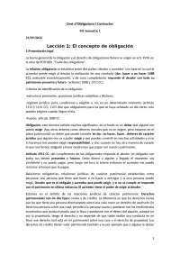 Derecho de Obligaciones y Contratos - Prof. Zahino